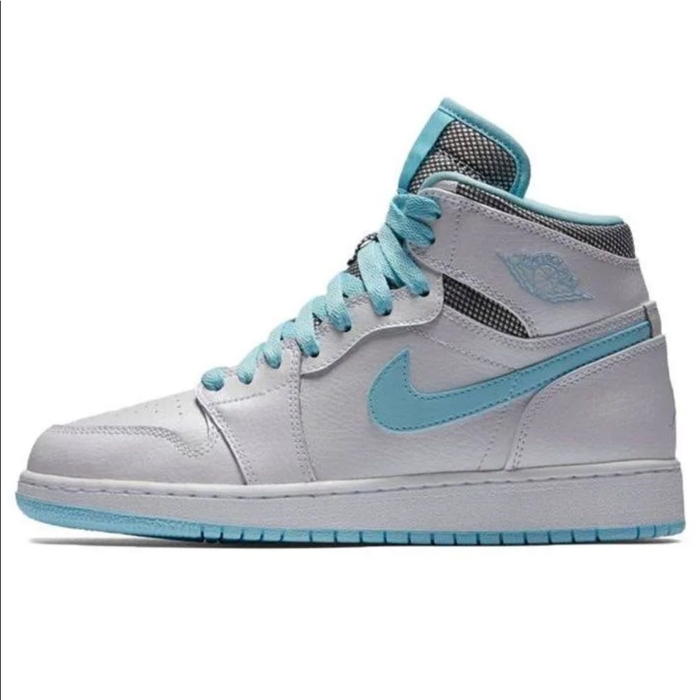 Rare!!2017 Air Jordan 1 Retro High GG 'White Still Blue'